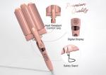 78W 3 Barrel Hair Curler Reduce Frizz And Damage Customized Color