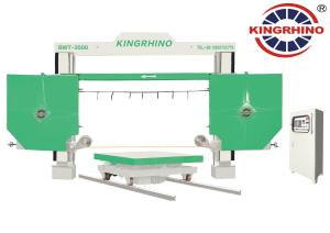 China PLC Diamond Wire Saw Machine for Marble Granite Limestone Block Trimming factory