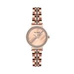 Customized OEM 32mm Stainless Steel Quartz Watch With Rhinestone