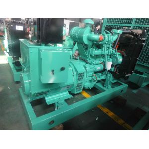 AC Three Phase Emergency Diesel Generator Open Type 40KVA With CUMMINS Engine