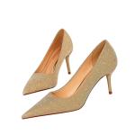 089990-2 Korean Professional OL Women'S Shoes, High-Heeled Shoes, Stiletto Heels
