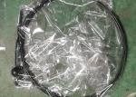 RAPID Gym Equipment Parts , Black Plastic Wire Rope For Gym Equipment