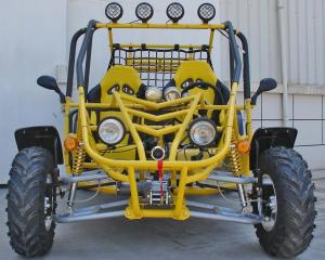 China Shaft Driveline 4 Wheel Drive Vehicles Youth Go Karts 800CC Front / Rear Disc Brake factory
