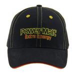 Curved Brim Cotton 6 Panel Low Profile Baseball Cap Constructed Embroidered