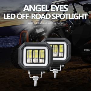 China 30W Square 12V Car LED Work Lights , 6000K LED Auto Driving Lights factory