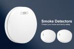 3 Years Replaceable Battery Operated Smoke Detector Indenpendent Smoke Alarm