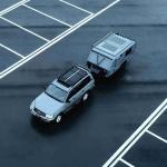 Aluminum NJSTAR Off Road Camper Trailer 600W Solar Luxury Travel Trailers
