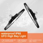 Black Housing Industrial LED High Bay Light 100watt 150watt 200watt 13000