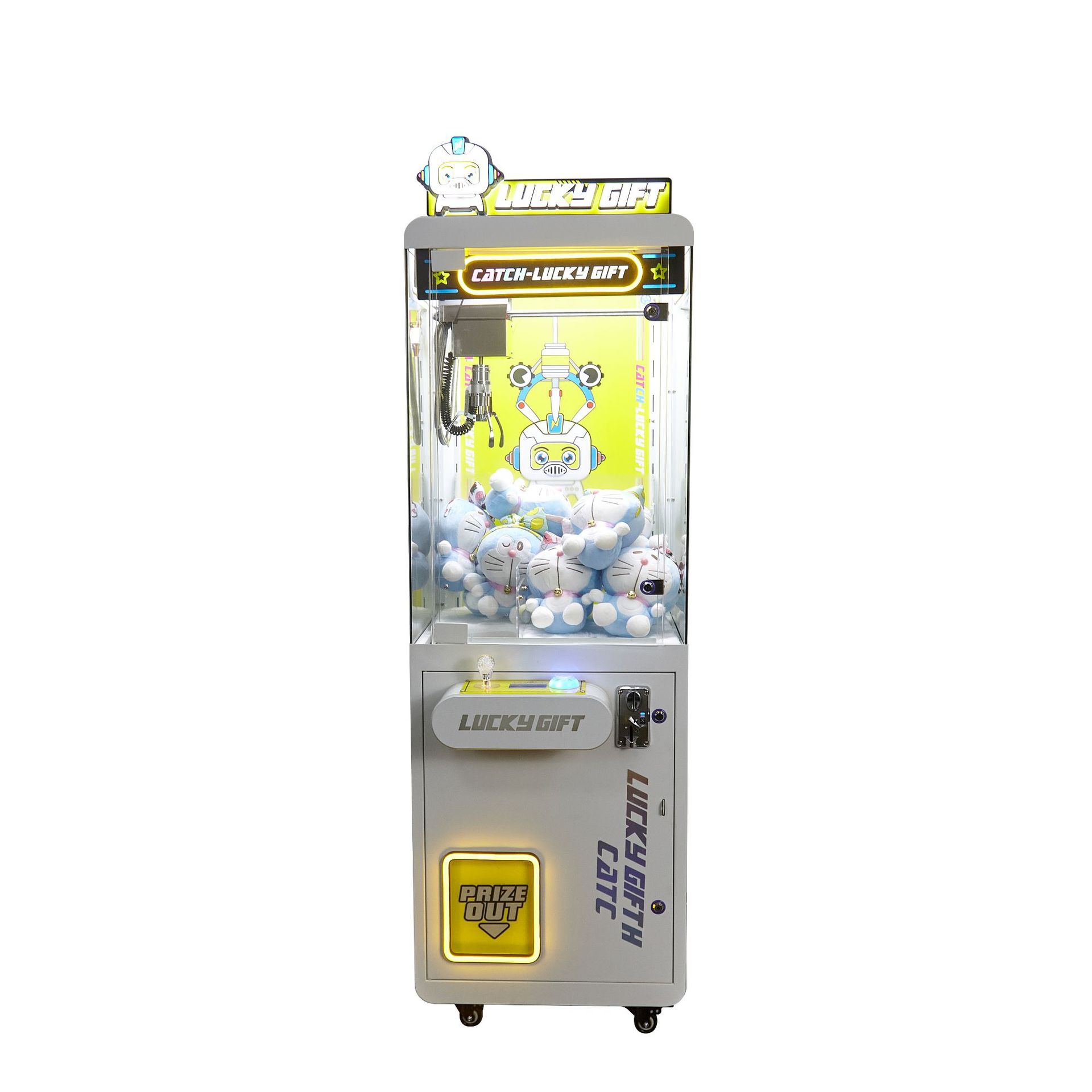 Metal Acrylic Plastic Crane Machine for Dolls Catcher Games in Arcade Paradise