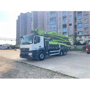 Zoomlion 2020 Used 52m Cement Pump Truck ZLJ5353THBBE With Benz Chassis