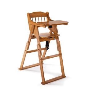 China Mail packing N Product Bamboo Baby High Chair 2023 Foldable Multi-function Baby Feeding factory