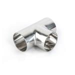 Seamless Straight Carbon Steel Butt Weld Tee ASME B16.9 SCH 40 DN50 ASTM A234