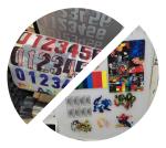 Dtf Glitter Film Sheets 24 Inch Heat Transfer Vinyl For Digital Inkjet Coldress