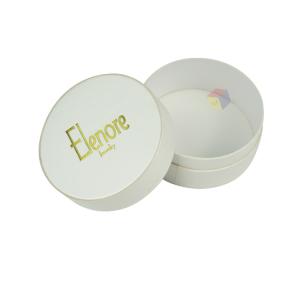 China Hot Stamping Compact Recycled Cardboard Jewelry Boxes With Foam Tray factory