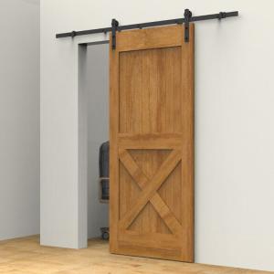 China American Style Internal Wooden Sliding Doors HDF Solid Wood CE Approved factory