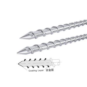 China SKD61 SKD11 Full Hard Screw Barrel For Extruder Processing Flexible factory