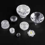 Single Led Light Collimator Lens 15 x 45degree For Street Light
