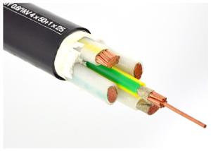 China 4 Core 5 Core Low Smoke Zero Halogen Wire FR LSZH Cable IEC61034 IEC60754 Qualified factory