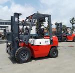 CPC25 Road Construction Machinery 2.5 Ton Diesel Forklift With Duplex Mast 3.0m