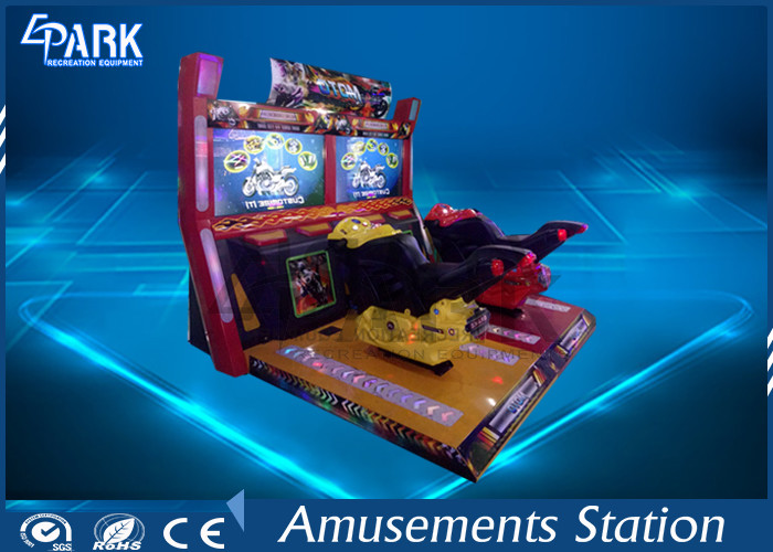 Luxury TT Motor Racing Game Simulator With 47 Inch High Definition Screen