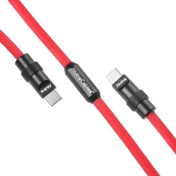 China Alvin's Custom Laser-Engraved USB-C Cable - PD Fast Charge & Data Transfer 3.3ft factory