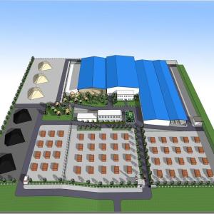 China 100000 Hollow Brick Production Plant 310T Clay Brick Plant Fully Automated factory