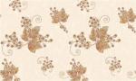 Italy Style Pvc 1.06 Meter Wallpaper For Drawing Room , Flower Design