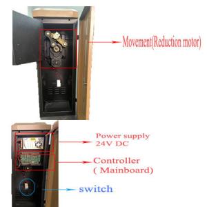China Road Safety Parking Boom Barrier Gate 140W Power Supply For Entrance And Exist factory