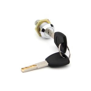 China Zinc Alloy Housing Office Cabinet Locks Plastic Key Handle With 2 Brass Keys factory