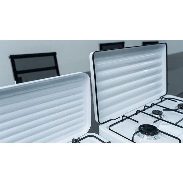 Multi Function 3 Burner Camp Stove Safety Easy Operation And Cleaning