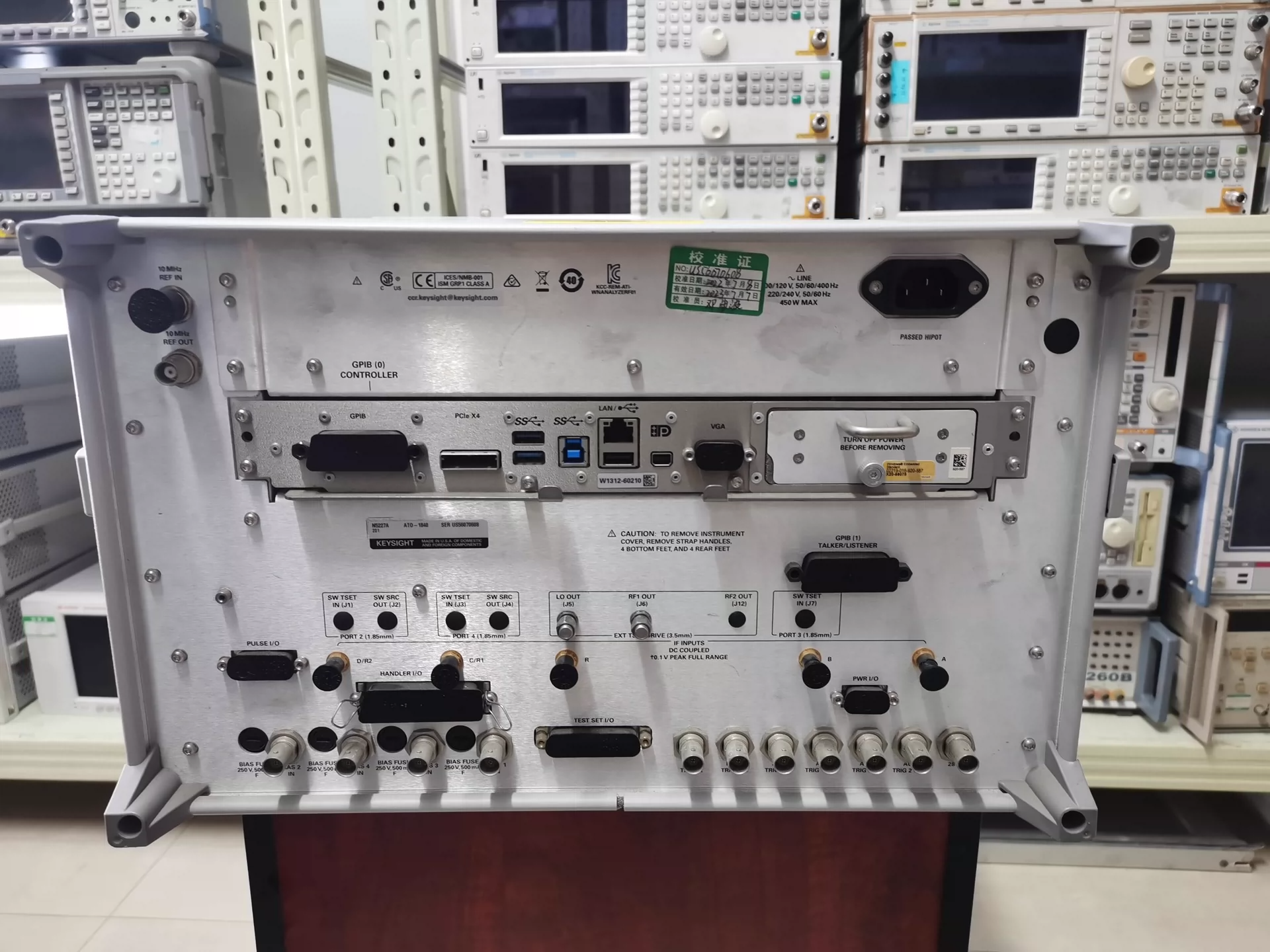 Agilent Keysight N5227A 67 GHz High Dynamic Range PNA Network Analyzer Vector