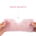 Rose Quartz jade stone Eye Mask
