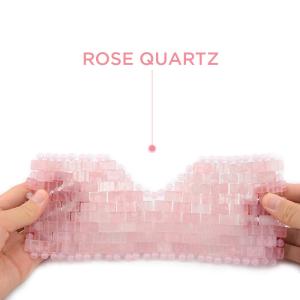 China Customized Rose Quartz Sleep Mask factory