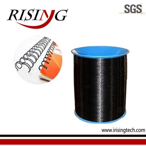 China factory, 0.70-2.00mm Nylon Coated wire for notebook binding, twin wire,
