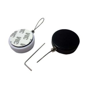 Watch Jewelry Phone Display Recoiler , Round Retractable Security Tether
