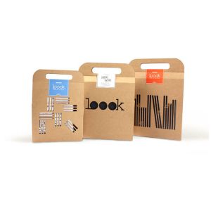China CMYK 4C Printing Folding Packaging Boxes With Carrying Handle on sale