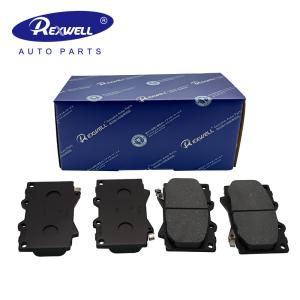 China Auto Spare Parts Car Ceramic Semi-Metal Front Disc Brake Pads 04465-YZZF6 For LAND CRUISER HILUX Pickup 4x4 2001-2005 04465YZZF6 factory