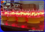 Red Color Low Intensity Solar Obstruction Light For Electric Tower And High -