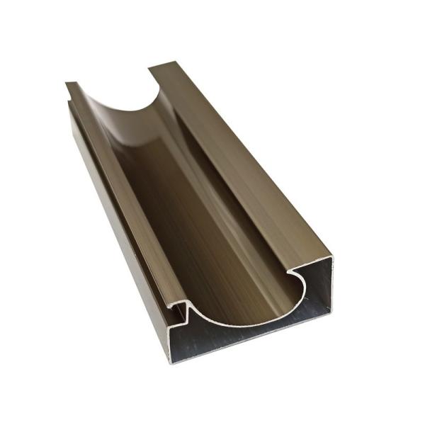 China Weather Resistance Aluminium Kitchen Profile , Aluminum Alloy Kitchen Cabinet Profile factory