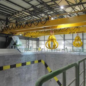 China Explosion Proof 80T Overhead Travelling Crane Frequency Control Of Motor Speed factory