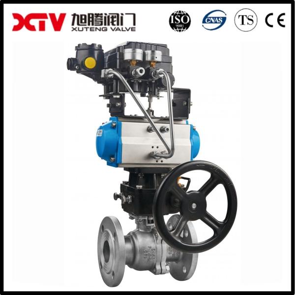 Industrial Valve ANSI 150lb CF8 CF8m 304 316 Wcb Full Port Manual Flange End