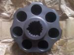 Excavator PC60 Hydraulic Cylinder Block Komatsu Hydraulic Pump HPV35 HPV55 HPV90