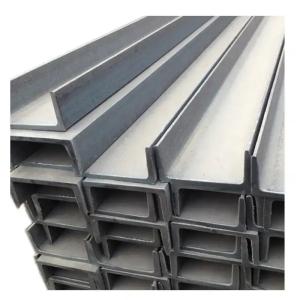 China Q195 Q195L U Shape Steel Beam U Channel Bar Galvanized U Channel Steel factory