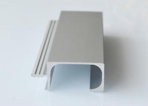 China CNC Machined Anodized 6063 0.8-1.5mm thickness Aluminum Kitchen Cabinet Profiles factory