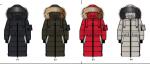Women's long style big coats , Ladies long line heavy jacket , Ladies 22021 new