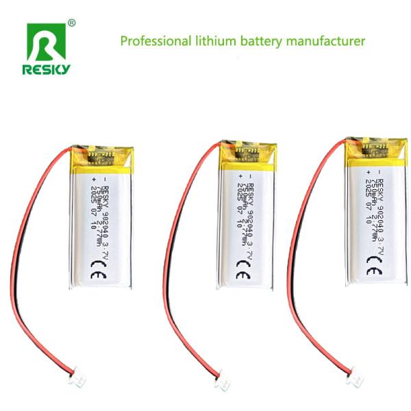702030 3.7v 400mAh 1.48wh Rechargeable Lithium Li-polymer Battery Cell For Bluetooth Speaker
