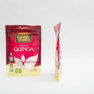China 12OZ Quinoa Stand Up Pouch Gravure Printing Small Plastic Pouch Packaging factory