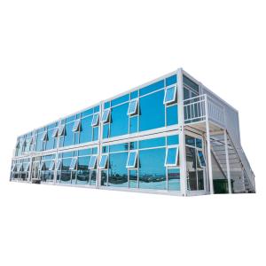 China Zontop Modern Flat Pack Portable Living 40ft Luxury China Prefab Homes 3 Bedroom Prefabricated Container House factory