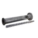 Bimetallic Cold Feed Extruder Screw And Barrel Diameter 35mm For Rubber Machine