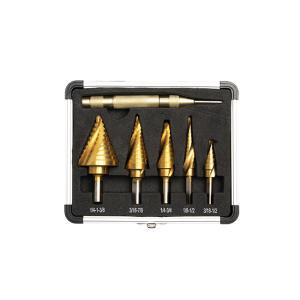 China Thick Stainless Steel Step Drill Bit Metal Drilling Bit factory